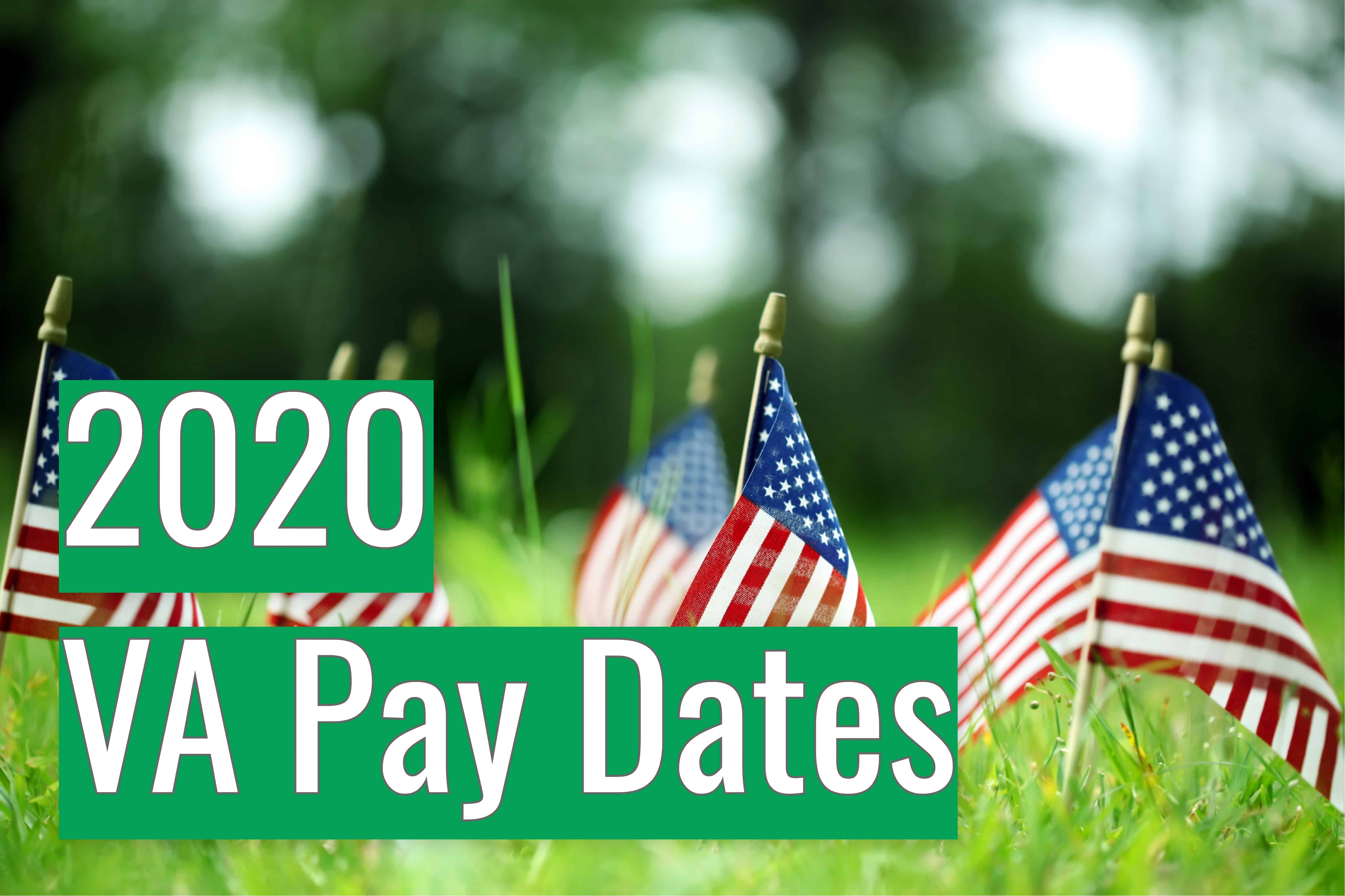 va disability pay dates 2020