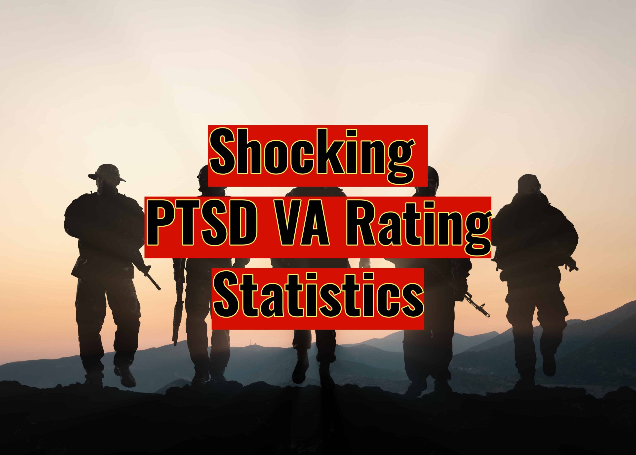 PTSD VA Rating Statistics