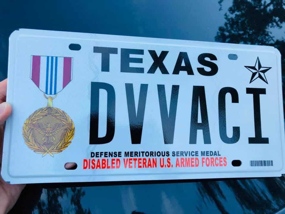 Is VA Claims Insider Legit? VA Claims Insider Texas license plate