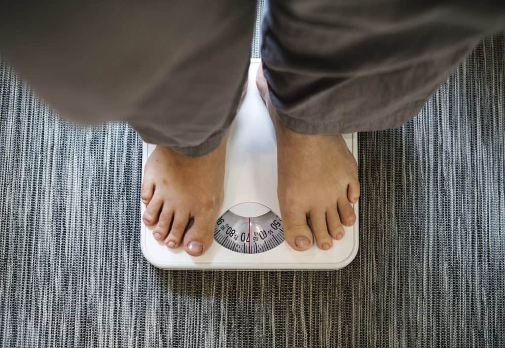 Weight gain can occur from PTSD, and then cause sleep apnea as a secondary condition