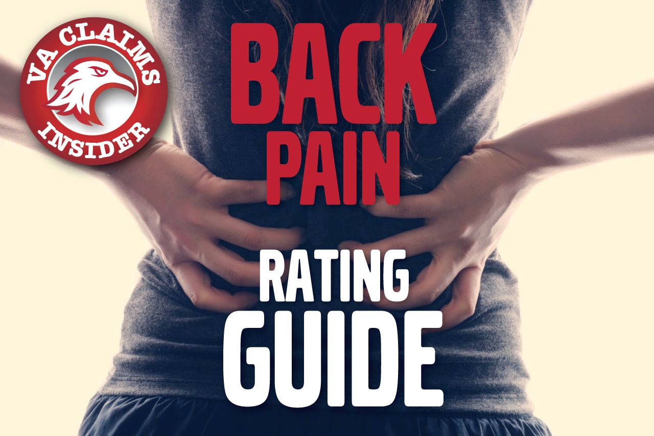VA Disability Ratings for Back Pain – The Definitive Guide Back Pain Rating Guide min