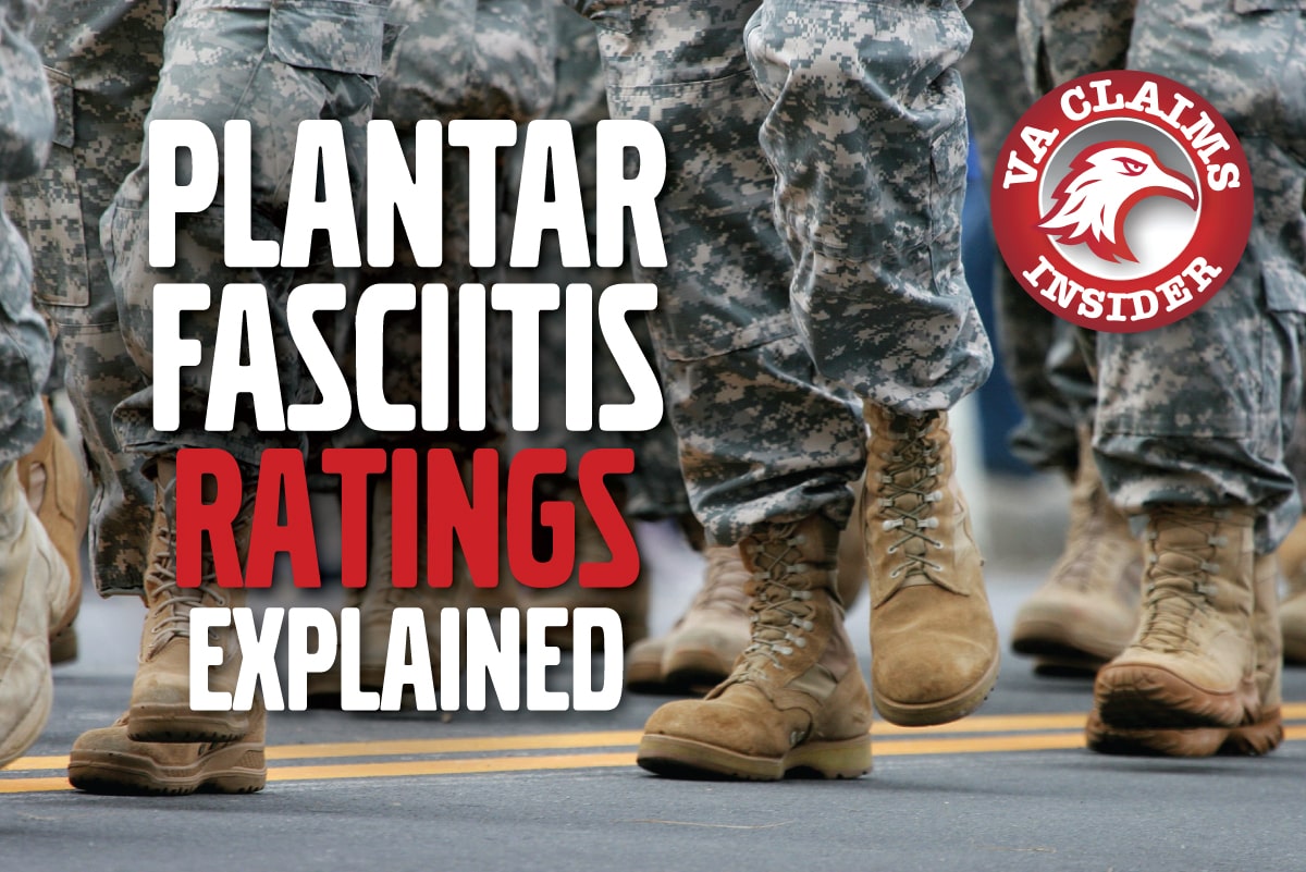 VA Rating for Plantar Fasciitis Explained VA Ratings for Plantar Fasciitis min