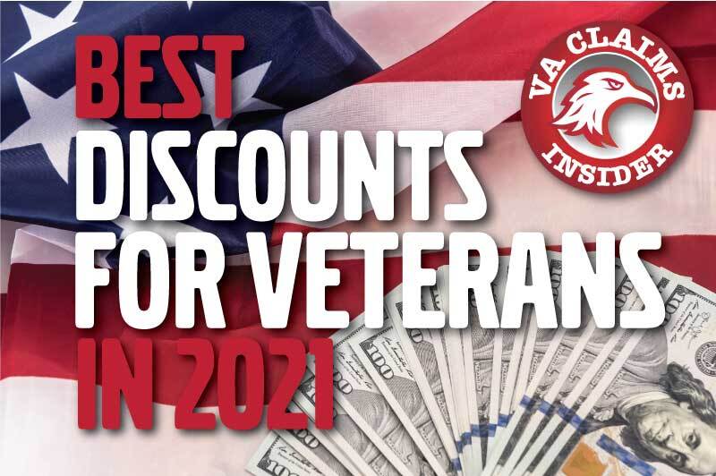 american flag, money, text reads best discounts for veterans in 2021