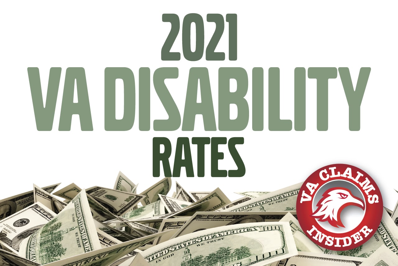 VA Disability Rates 2021 Explained – The Definitive Guide (with 1.3% COLA Increase) 2021 VA Disability Rates min